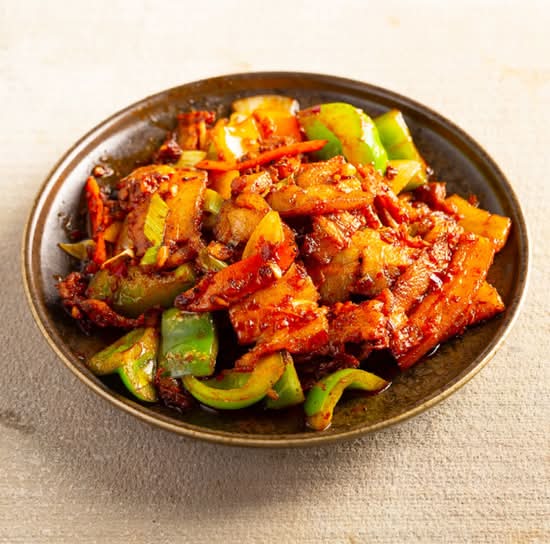 603_Pork Slices with Szechwan Sauce  回锅肉